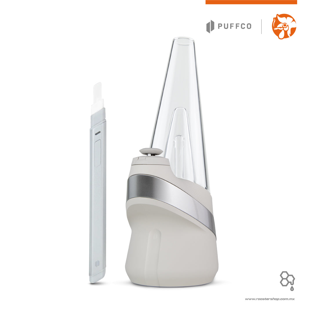 Puffco The New Peak nuevo peak clasico cuchillo hot knife ceras wax vaporizador vape vapo extractos ceras bubbler cloud white blanco perla pearl