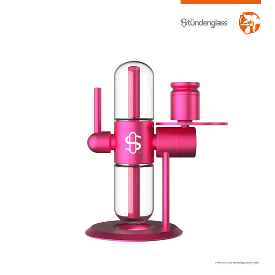 Stündenglass Gravity Bong Hookah Kompact Pink bong de gravedad original rosa